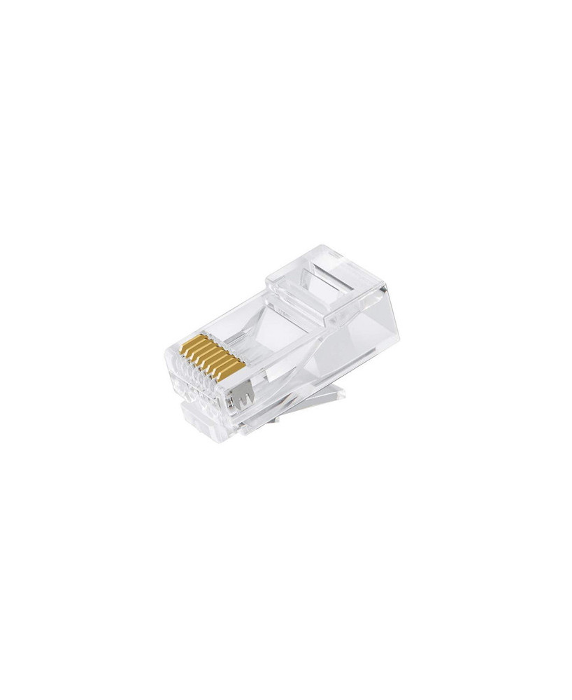 Buy Astrotek CAT6 UTP RJ45 Connector 8P8C Network Plug 3 Prong Blade 3U" Gold plating (50pcs/bag) ATP-8P8C-6