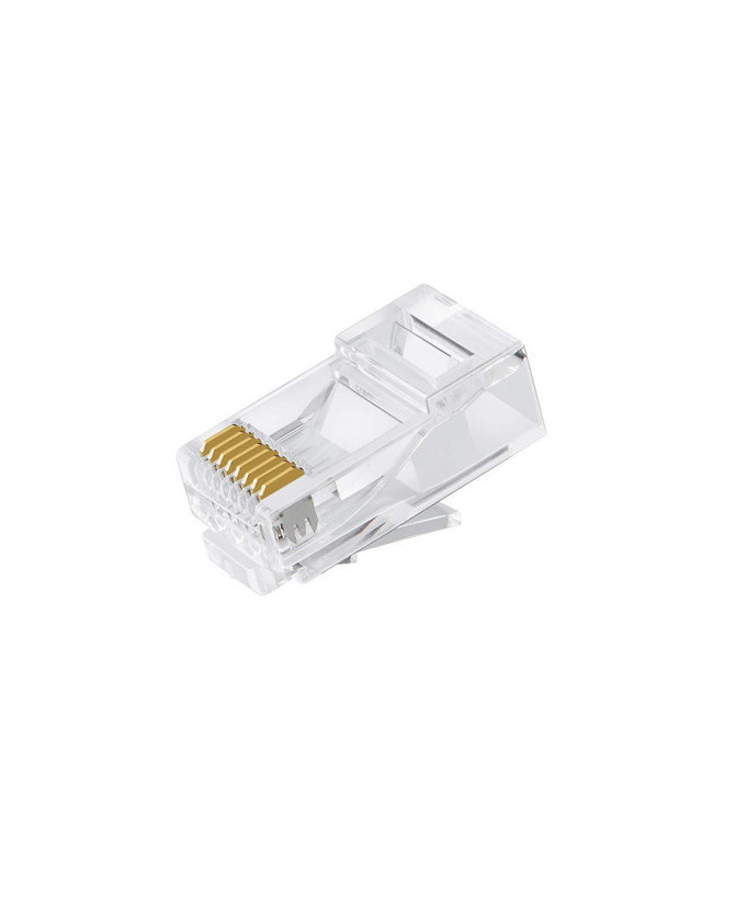 Buy Astrotek CAT6 UTP RJ45 Connector 8P8C Network Plug 3 Prong Blade 3U" Gold plating (50pcs/bag) ATP-8P8C-6