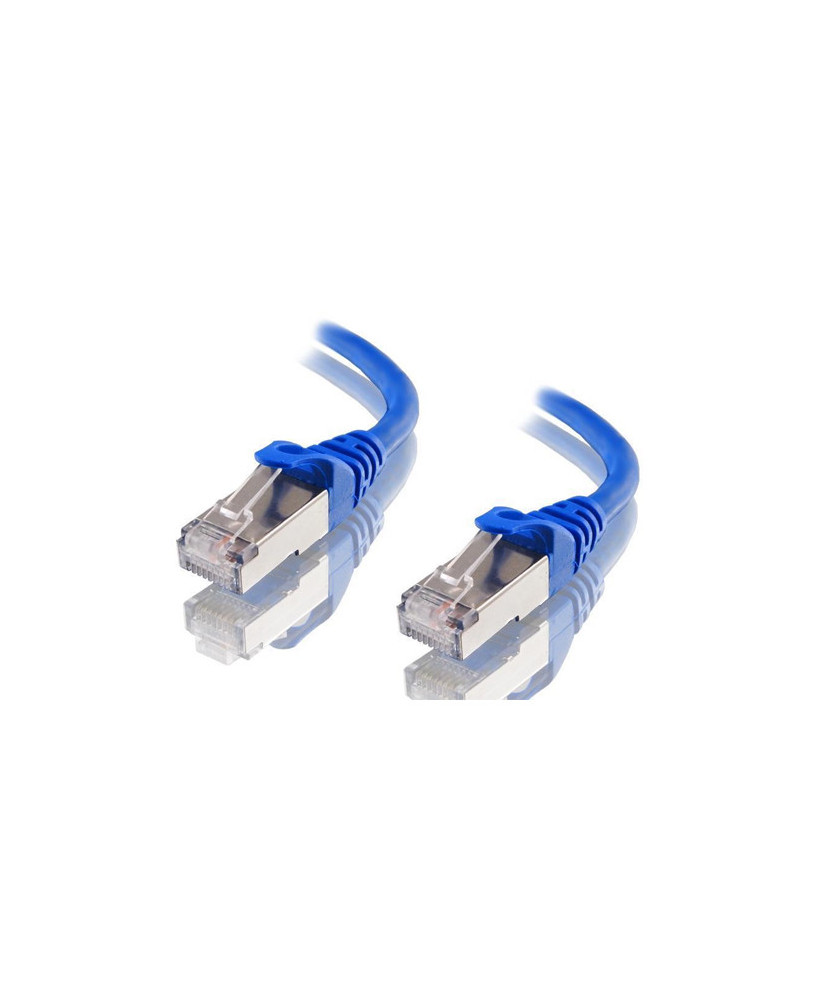 Buy Astrotek 1m CAT6A 10GbE RJ45 Ethernet Network LAN S/FTP LSZH Cable in Blue AT-RJ45BLUF6A-1M