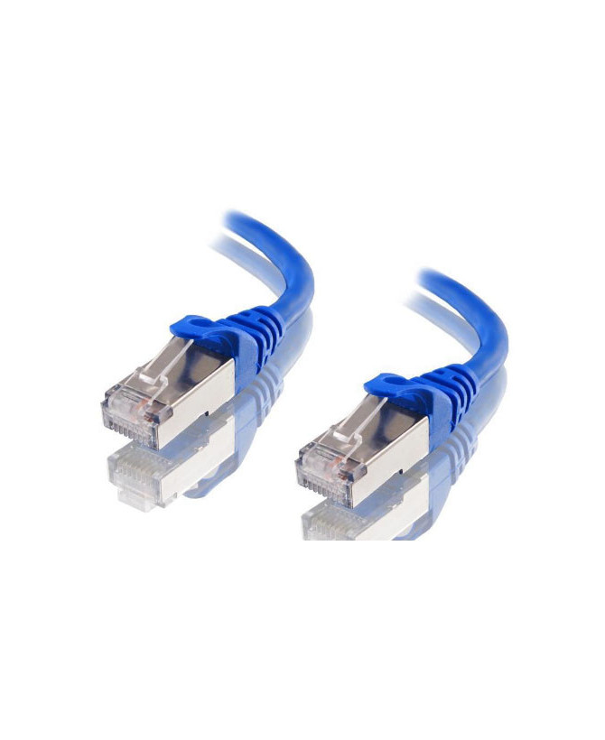 Buy Astrotek 30m CAT6A Shielded Ethernet Cable in Blue AT-RJ45BLUF6A-30M