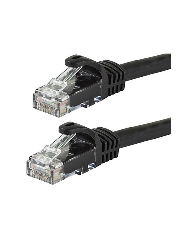 Buy Astrotek 0.5m CAT6 Premium RJ45 Ethernet Network Cable in Black AT-RJ45BLKU6-05M