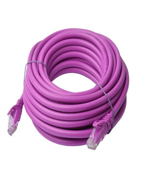 8Ware 10m Snagless CAT6a UTP Ethernet Cable in Purple PL6A-10PUR