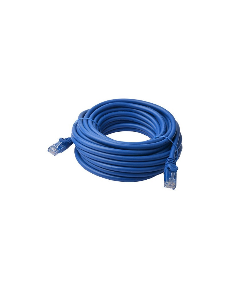 8Ware 15M Cat6a UTP Ethernet Cable in Blue PL6A-15BLU