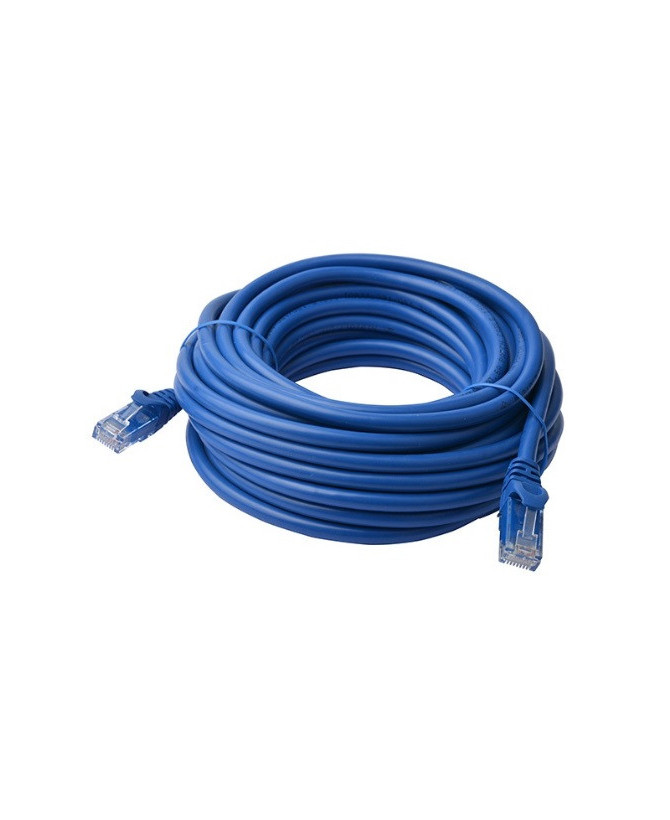 8Ware 15M Cat6a UTP Ethernet Cable in Blue PL6A-15BLU