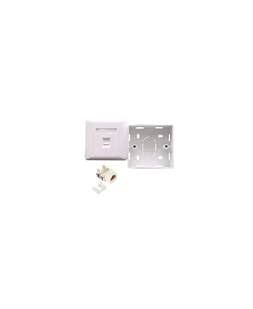 Buy Astrotek CAT6 RJ45 Network Wall Face Plate Outlets 86x86mm 1 Port Socket Kit ATP-SC-6-1