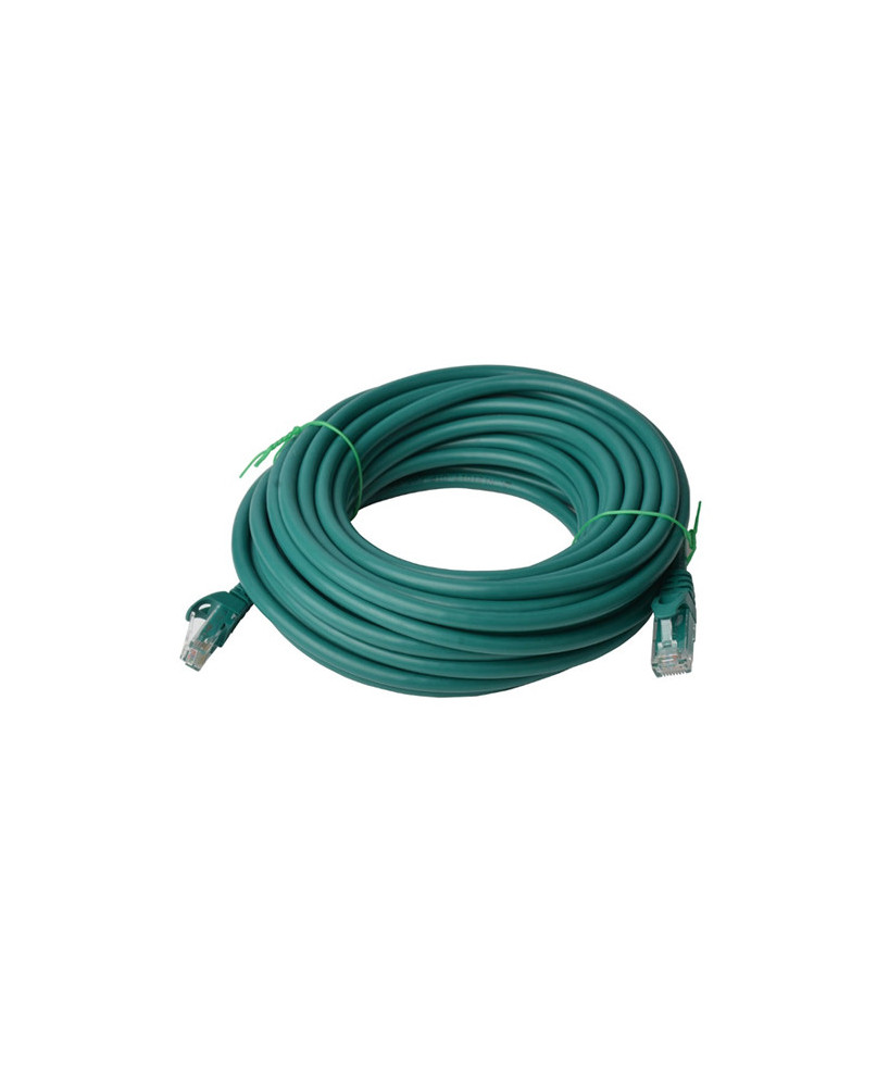 Buy 8ware 40m Snagless CAT6a UTP Ethernet Cable in Green PL6A-40GRN	