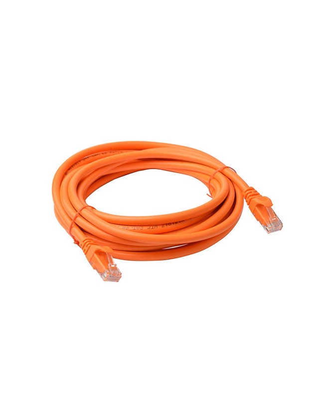 Buy 8ware 5m Snagless CAT6a UTP Ethernet Cable in Orange PL6A-5ORG