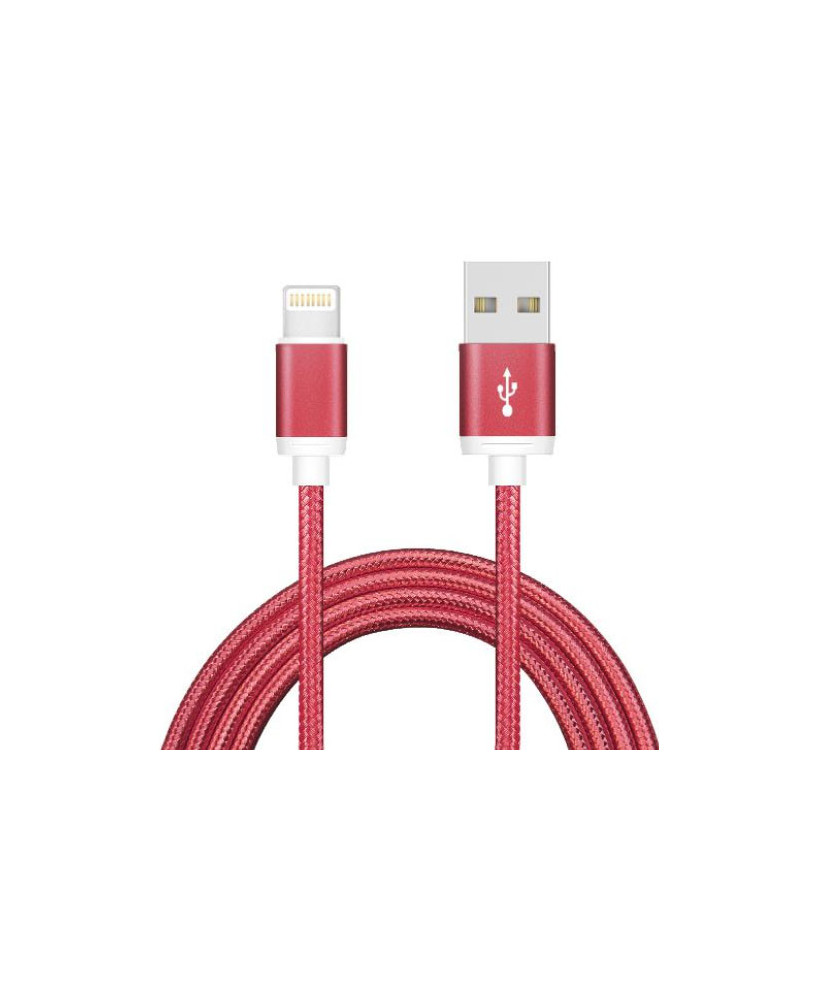 Buy Astrotek 1m USB Lightning Data Sync Charger Cable in Red AT-USBLIGHTNINGR-1M for iPhone, iPad Air and Mini iPod