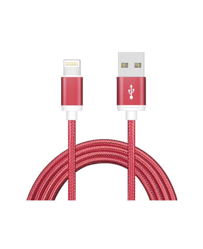 Buy Astrotek 1m USB Lightning Data Sync Charger Cable in Red AT-USBLIGHTNINGR-1M for iPhone, iPad Air and Mini iPod