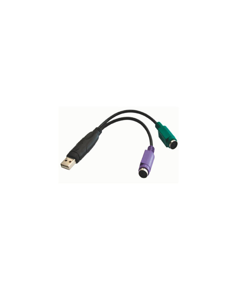 Buy Astrotek 15cm USB 2.0 to PS2 Cable in Black AT-USB-PS2 for Mouse and Keyboard 