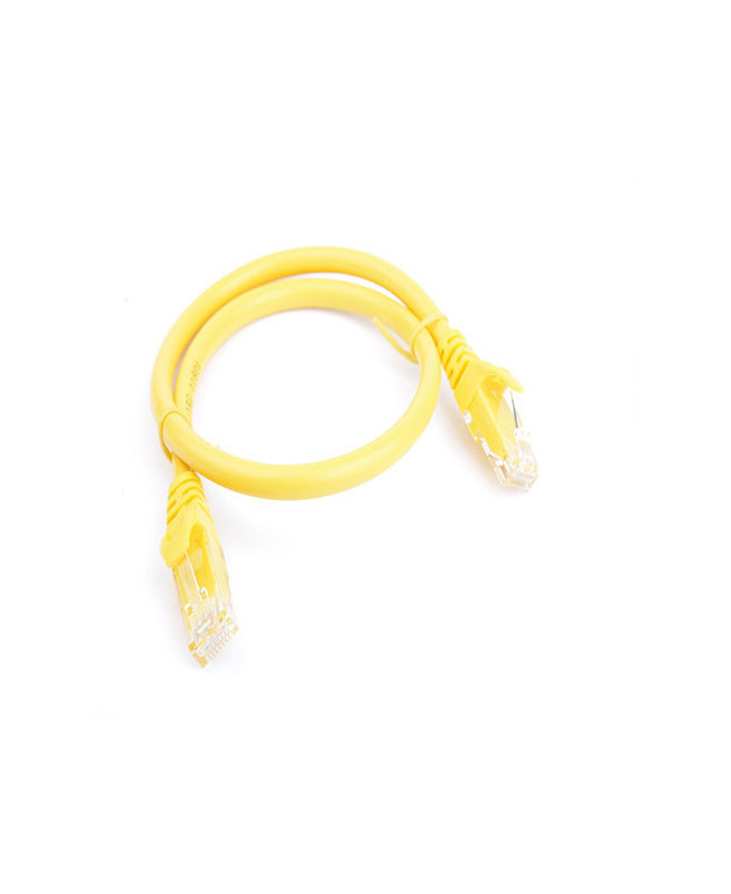 Buy 8Ware 25cm Snagless Cat6a UTP Ethernet Cable in Yellow PL6A-0.25YEL