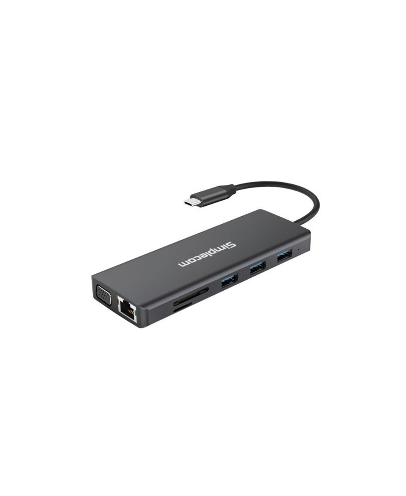 Buy Simplecom USB-C 12-in-1 Multiport Docking Station CHN612 