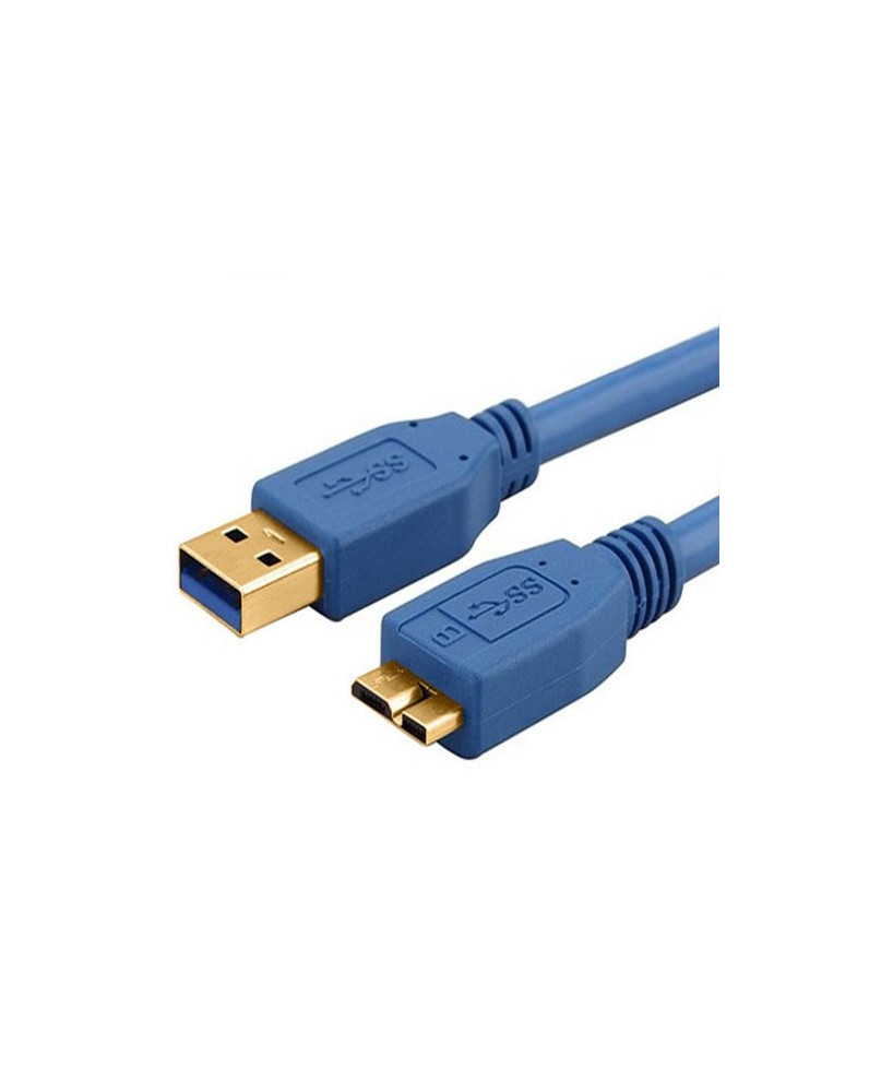 Buy Astrotek 3m Type A Male to Micro B USB 3.0 Cable in Blue AT-USB3MICRO-AB-3M