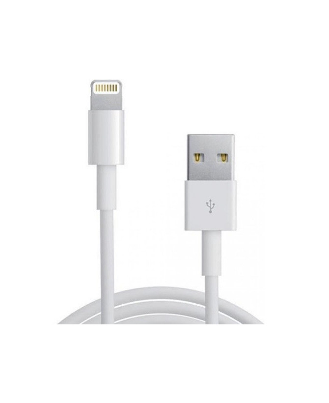 Astrotek 1M USB Lightning Data Sync Charger AT-USB-IP5 in White for iPhone, iPad