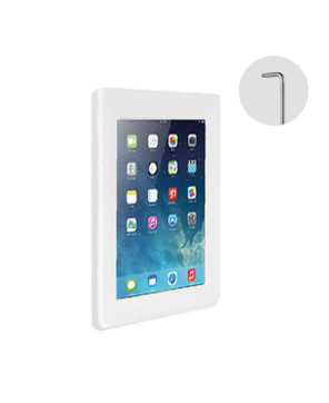 Buy Brateck Plastic Anti-theft Wall Mount Tablet Enclosure in White PAD15-04 for 9.7”-10.1”