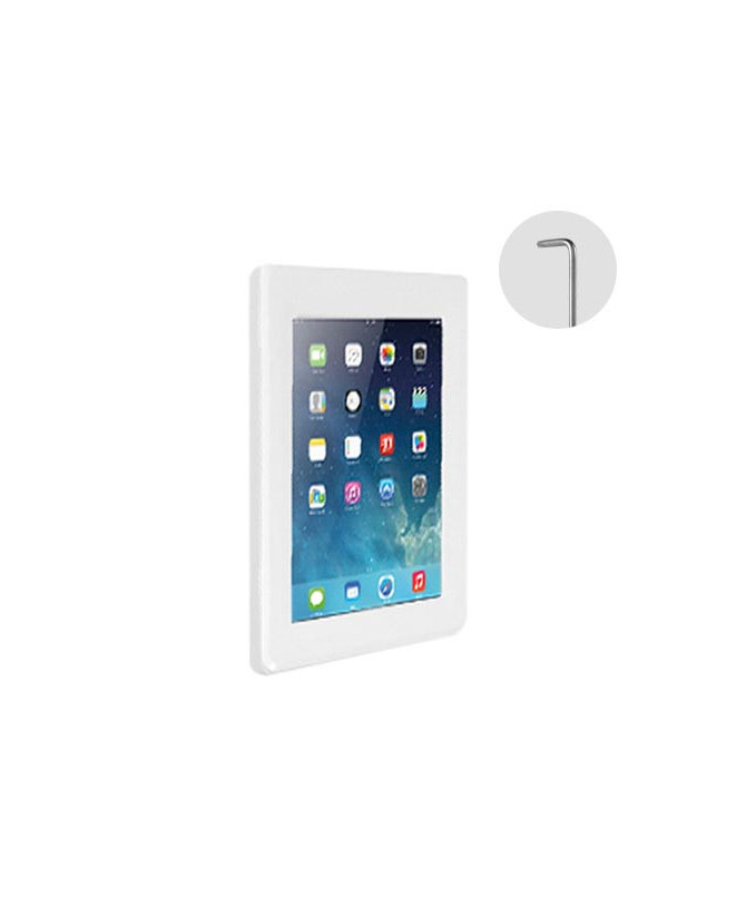 Buy Brateck Plastic Anti-theft Wall Mount Tablet Enclosure in White PAD15-04 for 9.7”-10.1”