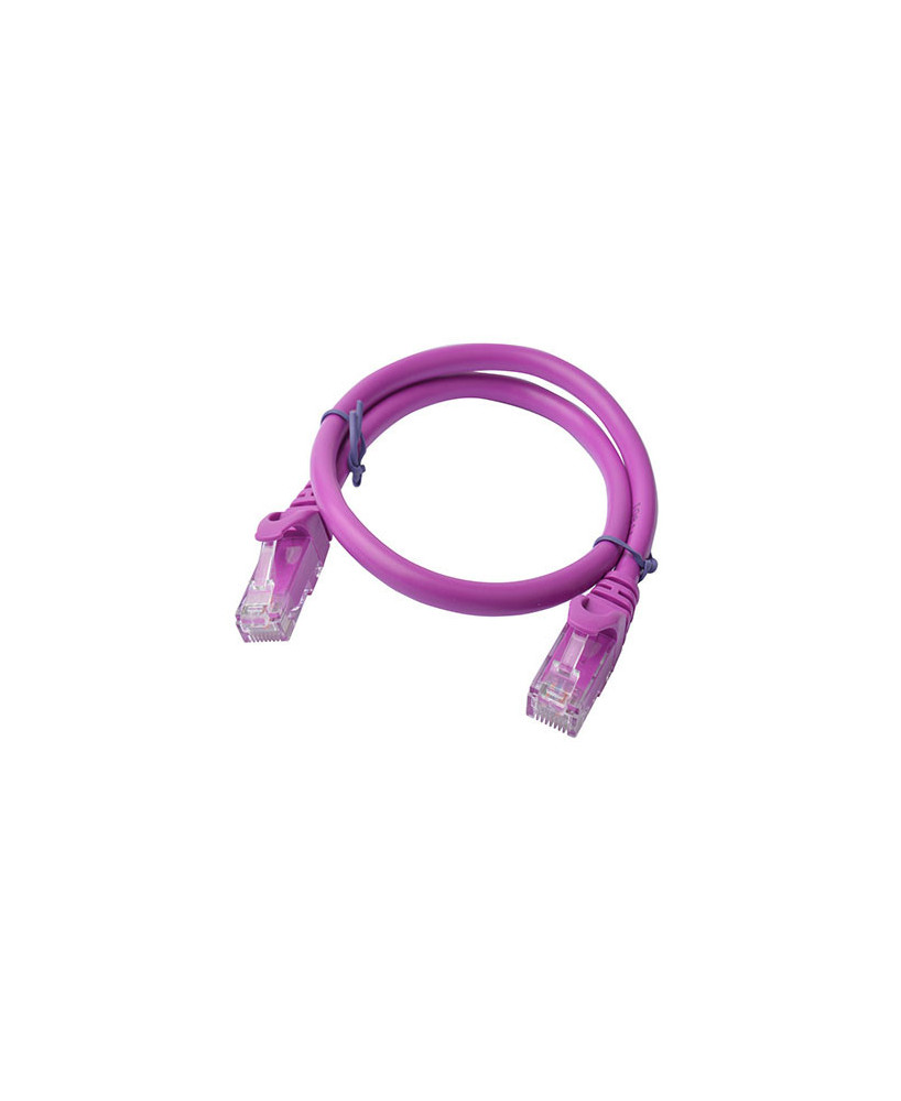 Buy 8Ware 0.25m Snagless CAT6a UTP Ethernet Cable in Purple PL6A-0.25PUR