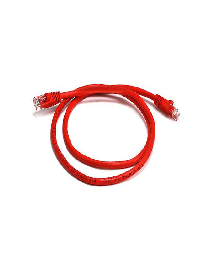 Buy 8Ware 0.5m Snagless CAT6a UTP Ethernet Cable in Red PL6A-0.5RD