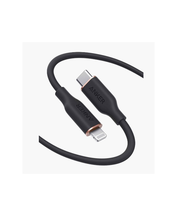 Buy Anker PowerLine III Flow 1.8M USB-C to Lightning Cable A8663H11 in Black for iPhone 13, 13 Pro