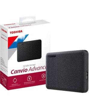 Buy Toshiba Canvio Advance V10 USB 3.0 Portable External HDD in Black HDTCA10AK3AA