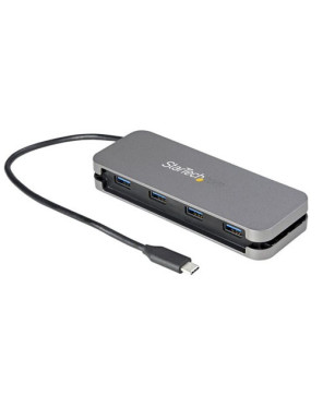 StarTech 4-Port Bus Powered Portable USB-C to USB-A Adapter Laptop Hub HB30CM4AB