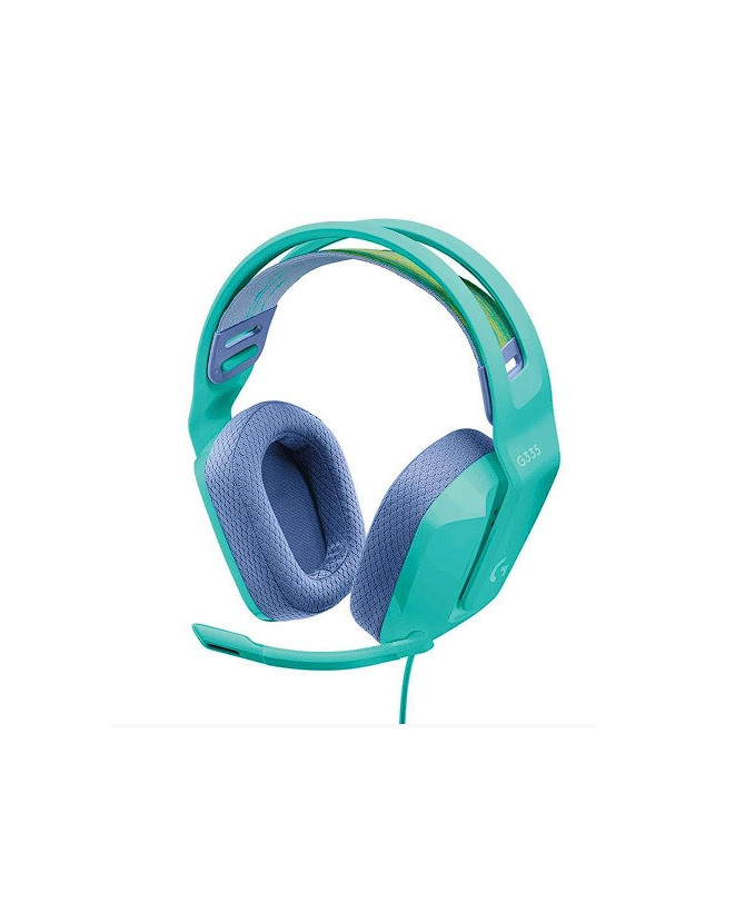 Logitech G335 Wired Stereo Gaming Headset in Mint 981-001025