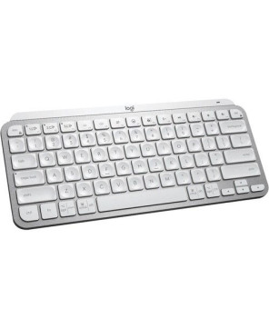 Logitech MX Keys Mini Minimalist Wireless Illuminated Keyboard in Pale Gray 920-010506