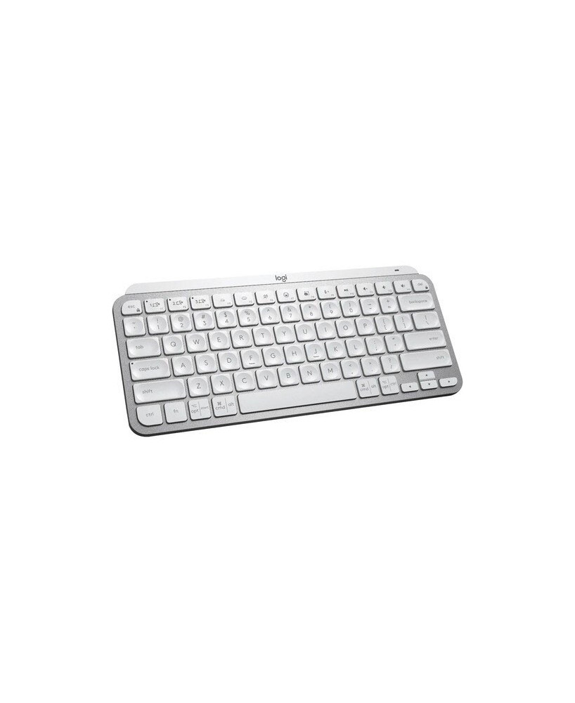 Logitech MX Keys Mini Minimalist Wireless Illuminated Keyboard in Pale Gray 920-010506