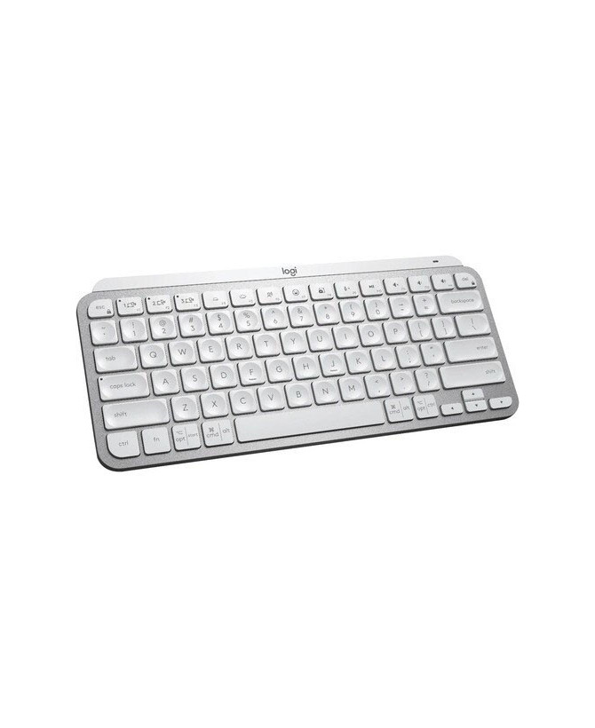 Logitech MX Keys Mini Minimalist Wireless Illuminated Keyboard in Pale Gray 920-010506