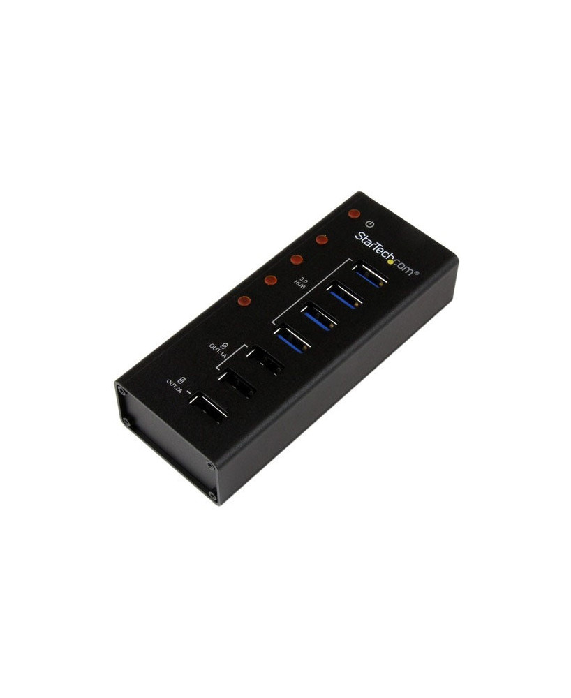 Buy StarTech 4-Port Powered USB 3.0 Hub with 3 USB Charging Ports ST4300U3C3