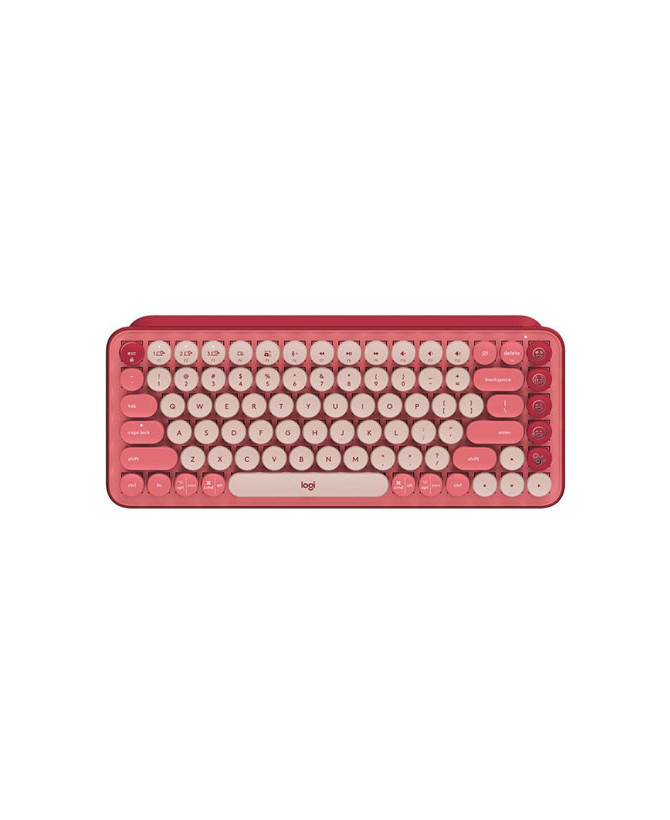 Buy Logitech POP Keys Wireless Mechanical Keyboard in Rose 920-010579