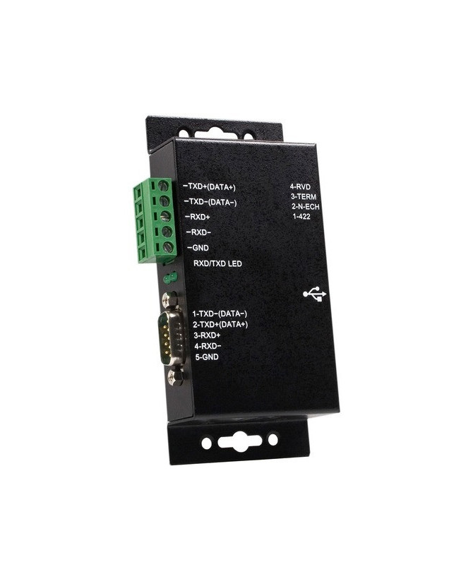 Buy Startech ICUSB422IS 1-Port Metal Industrial USB to RS422/RS485 Serial Adapter with Isolation