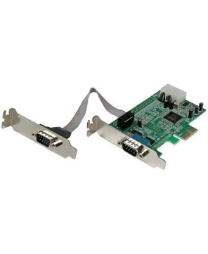 Buy Startech 2 Port Low Profile Native RS232 PCI Express Serial Card with 16550 UART PEX2S553LP