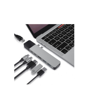 Buy Targus HyperDrive NET 6-in-2 USB-C Hub in Gray GN28N-GRAY