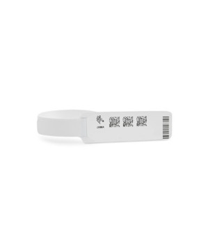 Buy Zebra Z-Band Direct Wristband Cartridge Kit in White 10006995K