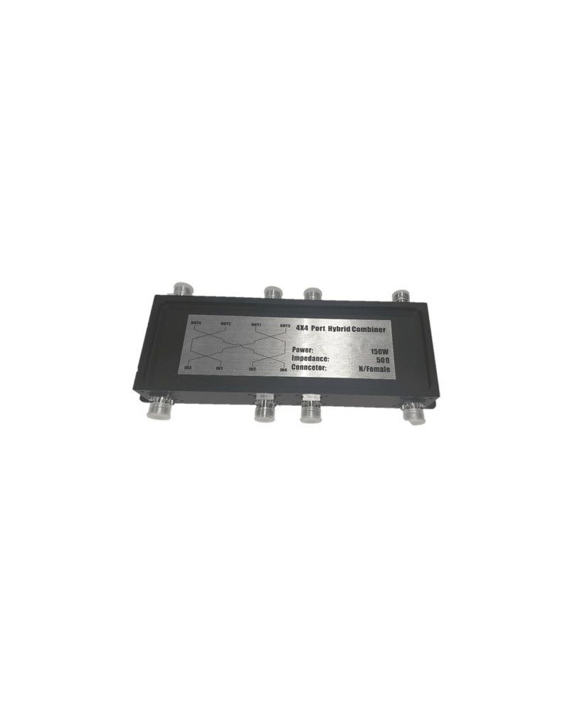 Blackhawk 700-3800MHZ 4×4 Port Hybrid Combiner ACC-BH-00033 / PCM-HY4-7038-N2 for M2M Modems, Mobile Broadband Routers 