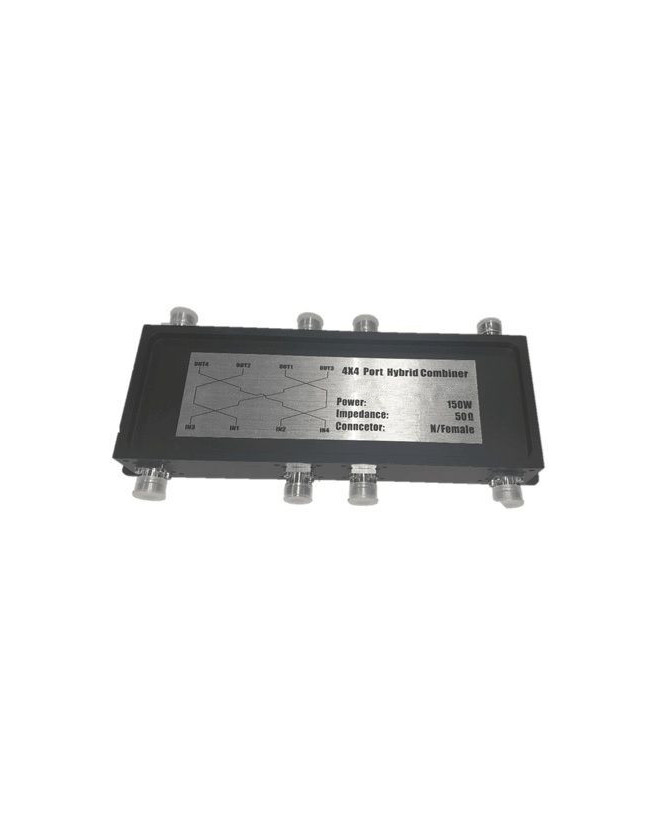 Blackhawk 700-3800MHZ 4×4 Port Hybrid Combiner ACC-BH-00033 / PCM-HY4-7038-N2 for M2M Modems, Mobile Broadband Routers 