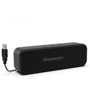 Buy Simplecom UM228 Portable USB Stereo Soundbar Speaker Plug and Play with Volume Control