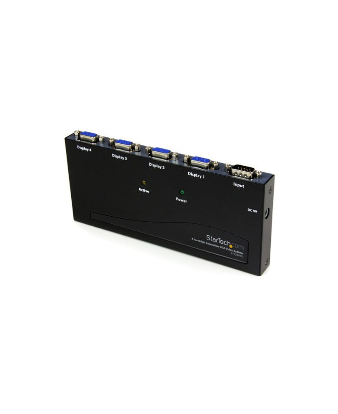 Startech 4-Port High Resolution 350 MHz VGA Video Splitter ST124PRO