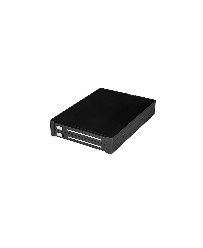 Buy Startech Trayless RAID Dual-Bay 2.5” SATA SSD-HDD Rack HSB225S3R for 3.5” Bay