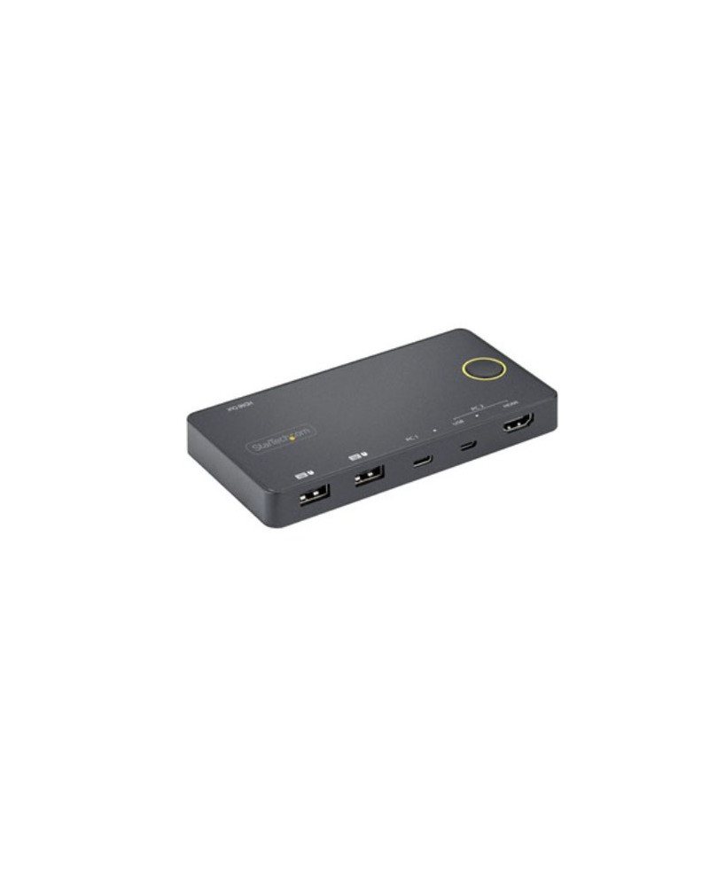 Buy Startech 2 Port Hybrid USB-A + HDMI & USB-C KVM Switch SV221HUC4K