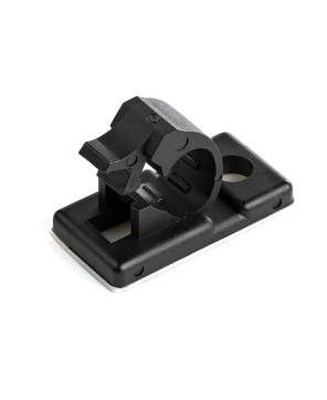 Buy Startech 100 Adhesive Cable Management Clips in Black CBMCC1