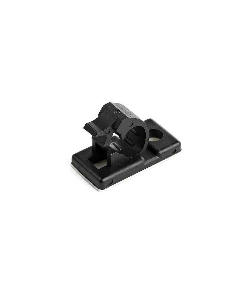 Buy Startech 100 Adhesive Cable Management Clips in Black CBMCC1