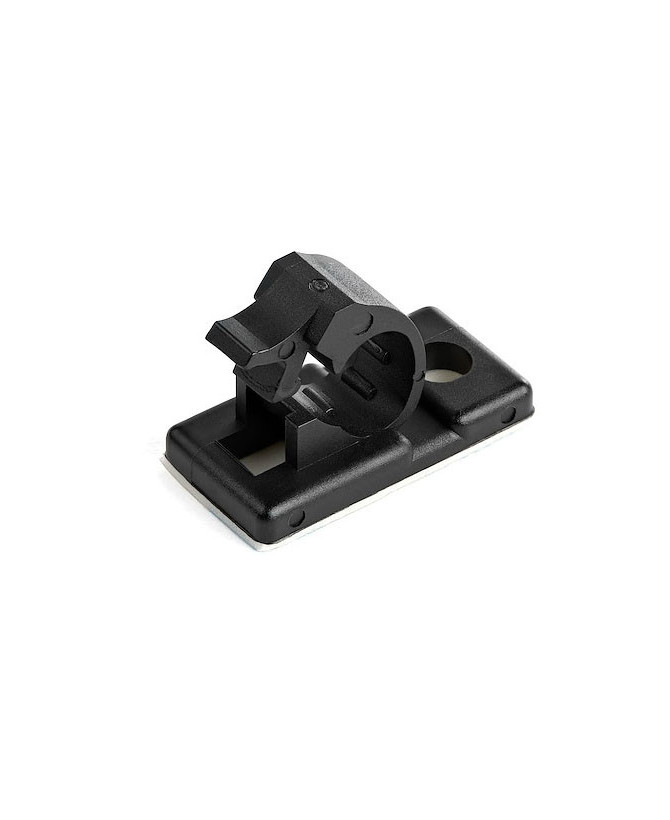 Buy Startech 100 Adhesive Cable Management Clips in Black CBMCC1