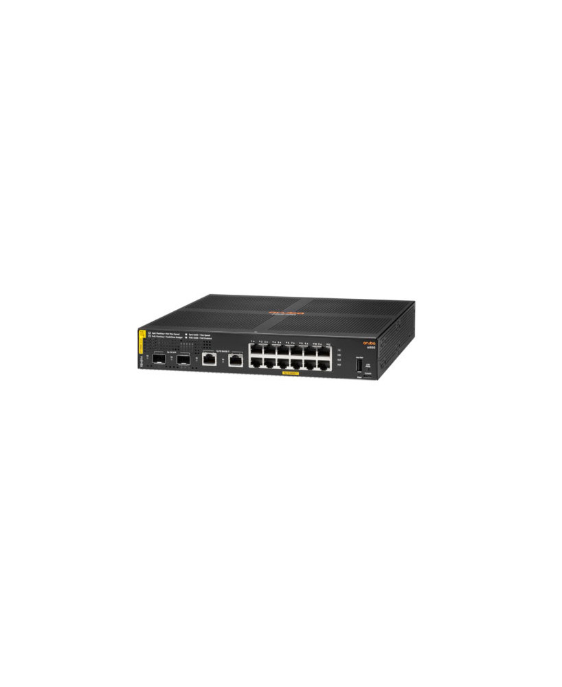 Buy HPE Aruba 6000 12G Class 4 PoE+ 2G-2SFP 139W Switch R8N89A