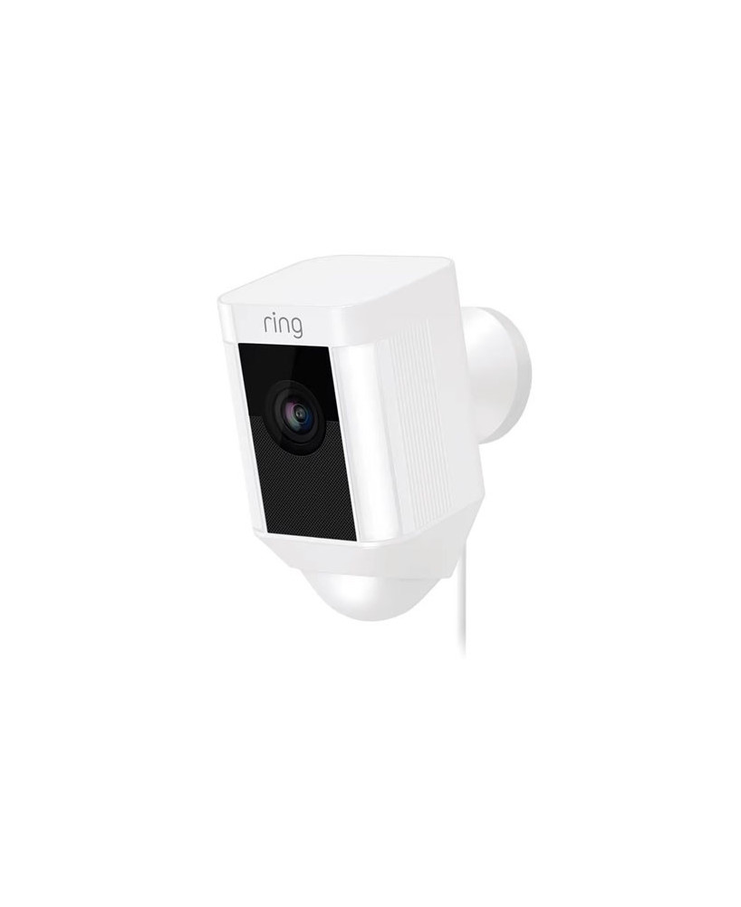 Ring Spotlight Wired Security Camera in White 8SH1P7-WAU0-DAS