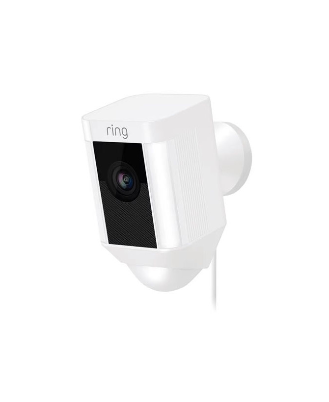 Ring Spotlight Wired Security Camera in White 8SH1P7-WAU0-DAS