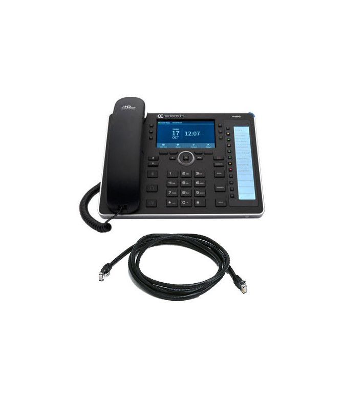 Buy AudioCodes IP Phone PoE GbE Black IP445HDEG