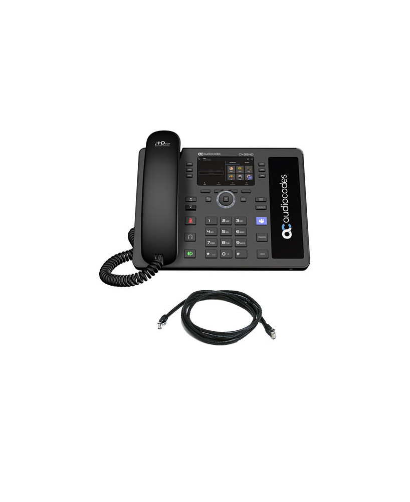 Buy AudioCodes Teams C435HD IP Phone with External PSU TEAMS-C435HDPS-R