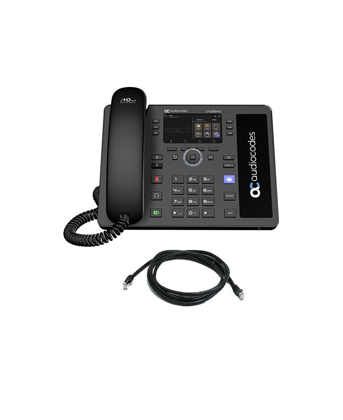 Buy AudioCodes Teams C435HD IP Phone with External PSU TEAMS-C435HDPS-R